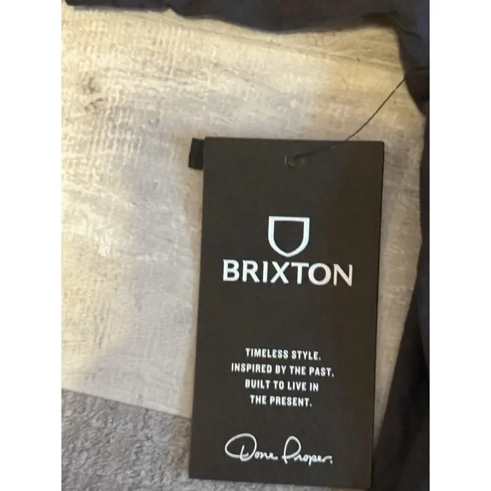 Brixton Shirt Mens Medium Black 602 Tremont St Oceanside California Pocket Tee - Picture 5 of 10